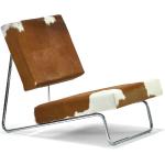 Silberne Moderne Richard Lampert Lounge Sessel aus Chrom 