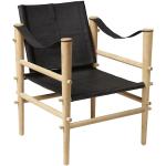 Schwarze Afrika-Muster Skandinavische Cinas Loungestühle aus Holz mit Armlehne 