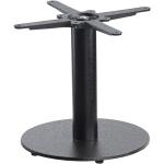 Schwarze Schreibtisch-Gestelle aus Gusseisen Höhe 0-50cm 