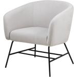 Graue Fredriks Lounge Sessel aus Textil Breite 50-100cm, Höhe 50-100cm, Tiefe 50-100cm 