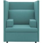 Reduzierte Türkise Moderne Domo Polstermöbel Lounge Sessel aus Kunststoff Outdoor Breite 100-150cm, Höhe 100-150cm, Tiefe 50-100cm 