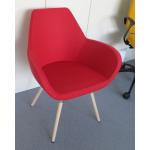 Hellbraune Moderne Profim Lounge Sessel aus Buche 