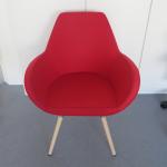 Hellbraune Moderne Lounge Sessel aus Buche 
