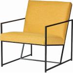 Schwarze Bauhaus Lounge Sessel pulverbeschichtet gepolstert Breite 50-100cm, Höhe 50-100cm, Tiefe 50-100cm 