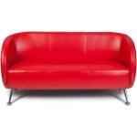 Rote Moderne hjh Office Relaxsofas aus Kunststoff 3 Personen 