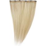 Love Hair Extensions Einteilige 100% Echthaar-Clip-In-Extensions - maximales Volumen Farbe 22 - Strandblond - 46cm, 1er Pack (1 x 35 g)