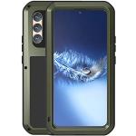 Sandfarbene Samsung Galaxy S22+ Hüllen Art: Bumper Cases mit Bildern aus Silikon staubdicht 