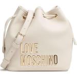 Reduzierte Beige MOSCHINO Love Moschino Damenbeuteltaschen aus Kunstleder 