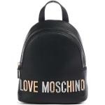 Reduzierte Schwarze MOSCHINO Love Moschino Damenrucksäcke aus Kunstleder 