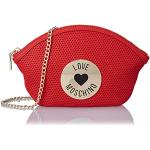 Rote MOSCHINO Love Moschino Damenschultertaschen & Damenshoulderbags mit Schnalle 