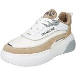Weiße MOSCHINO Love Moschino Low Sneaker für Damen Größe 40 