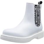 Weiße MOSCHINO Love Moschino Ankle Boots & Klassische Stiefeletten für Damen Größe 39 für den für den Sommer 