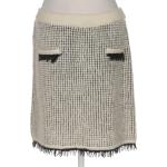 Reduzierte Cremefarbene MOSCHINO Love Moschino Wollröcke aus Wolle für Damen Größe M 