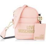 Reduzierte Rosa MOSCHINO Love Moschino Damenschultertaschen & Damenshoulderbags mit Reißverschluss 