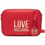 Rote MOSCHINO Love Moschino Damenschultertaschen & Damenshoulderbags 