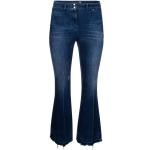 Reduzierte Blaue MOSCHINO Love Moschino Jeans-Schlaghosen aus Denim für Damen Größe M 