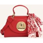 Rote MOSCHINO Love Moschino Kleine Handtaschen aus Kunstleder für Damen 