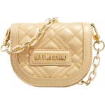 Reduzierte Goldene MOSCHINO Love Moschino Hobo Bags aus Textil für Damen 