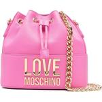 Pinke MOSCHINO Love Moschino Umhängetaschen aus PU mit Kettenhenkel für Damen 
