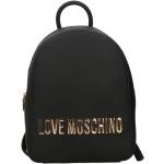 Schwarze MOSCHINO Love Moschino Damenschultertaschen & Damenshoulderbags mit Reißverschluss aus PU 