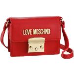Rote MOSCHINO Love Moschino Kleine Umhängetaschen aus Kunstleder für Damen Klein 