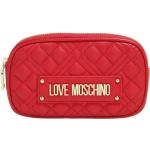 Reduzierte Rote MOSCHINO Love Moschino Damenportemonnaies & Damenwallets aus Textil 
