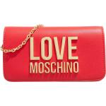 Reduzierte Rote MOSCHINO Love Moschino Damenportemonnaies & Damenwallets aus Textil 
