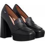 Braune MOSCHINO Love Moschino High Heels & Stiletto-Pumps aus Leder für Damen Größe 38 