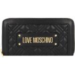 Schwarze Elegante MOSCHINO Love Moschino Damengeldbörsen & Damengeldbeutel aus Kunstfaser 