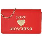 Reduzierte Rote MOSCHINO Love Moschino Tote Bags & Henkeltaschen aus Textil für Damen 