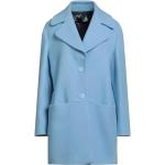 Reduzierte Hellblaue MOSCHINO Love Moschino Trenchcoats aus Wolle für Damen Größe XL 