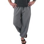 Graue Boho Baggy-Pants & Baggy-Hosen aus Baumwolle für Herren Einheitsgröße 
