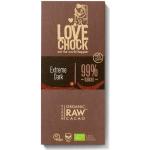 Lovechock Extreme Dark 99% Rohkostschokolade bio