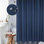 Blaue Textil-Duschvorhänge aus Textil 150x200 