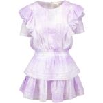 Reduzierte Violette Mini Minikleider & kurze Kleider aus Baumwolle für Damen Größe XS 