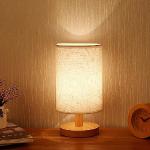 kaufen Nachttischlampen aus online Holz Nachttischleuchten & günstig