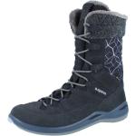 Marineblaue Gesteppte Lowa Barina GTX Gore Tex Outdoor Schuhe aus Filz wasserdicht für Damen Größe 40 für den für den Winter 