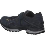 Reduzierte Stahlblaue Lowa Gorgon GTX Gore Tex Outdoor Schuhe aus Textil atmungsaktiv für Herren Größe 43,5 