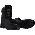 Schwarze Lowa Combat Gore Tex Outdoor Schuhe aus Glattleder wasserabweisend für Herren Größe 41,5 
