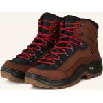 Reduzierte Rote Lowa Renegade GTX Mid Gore Tex High Top Sneaker & Sneaker Boots aus Nubukleder winddicht für Herren Größe 42,5 