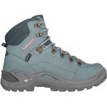 Eisblaue Lowa Renegade GTX Mid Gore Tex Trekkingschuhe & Trekkingstiefel aus Nubukleder für Damen Größe 37 