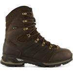 Reduzierte Braune Lowa Yukon Ice GTX Gore Tex Outdoor Schuhe für Damen Größe 42 für den für den Winter 