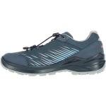 Stahlblaue Gore Tex Outdoor Schuhe für Kinder Größe 36 