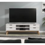 Bunte Moderne Nachhaltige TV-Lowboards & Fernsehtische aus Massivholz mit Schublade Breite 100-150cm, Höhe 100-150cm, Tiefe 0-50cm 