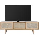 Beige kollected TV-Lowboards & Fernsehtische aus Holz Breite 50-100cm, Höhe 0-50cm, Tiefe 0-50cm 