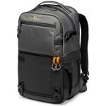 Graue Lowepro Fastpack Reiserucksäcke mit Laptopfach 