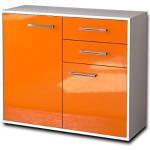 Orange Sideboards Hochglanz matt aus Metall Breite 0-50cm, Höhe 0-50cm, Tiefe 0-50cm 