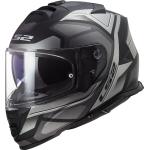 LS2 FF 800 Storm Faster Titanium Motorrad Helm Integralhelm Sonnenblende
