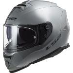 LS2 FF 800 Storm matt Titanium Motorrad Helm Integralhelm Sonnenblende Race L (59-60cm)