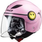 Pinke LS2 Jet Helme  für Kinder 